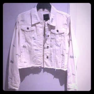 Brand New Girls Washed Out Denim Jacket